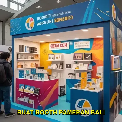 buat booth pameran bali